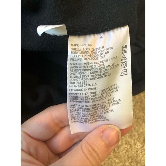 Nautica Men’s Black Zip Up and Snap Button Coat Size XL - Picture 6 of 7
